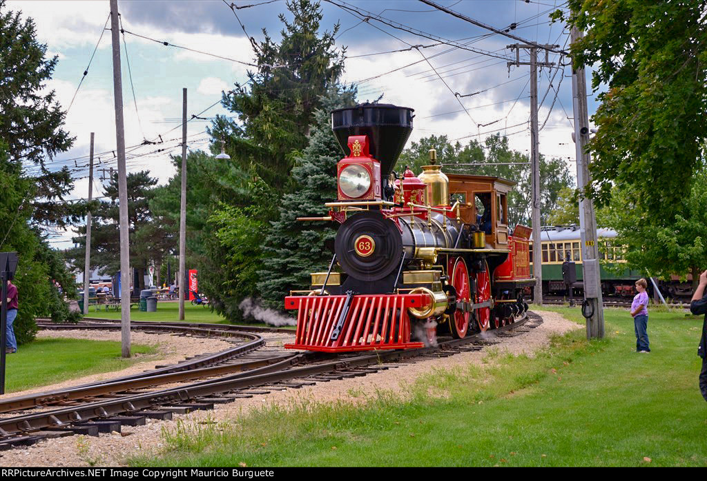 CPRR Leviathan Steam Locomotive